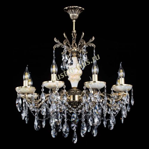 Люстра бронзовая Оникс №8/2 лучик в Кирове Гусь Хрустальный