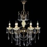 Люстра бронзовая Оникс белый №6/1 лучик в Кирове