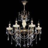 Люстра бронзовая Оникс белый №6/1 лучик в Кирове