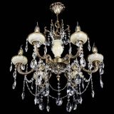 Люстра бронзовая Оникс белый №6/1 лучик в Кирове