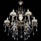 Люстра бронзовая Оникс белый №6/1 лучик в Кирове