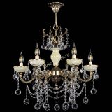 Люстра бронзовая Оникс белый №6/1 шар в Кирове