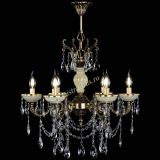 Люстра бронзовая Оникс белый №6/1 журавлик в Кирове