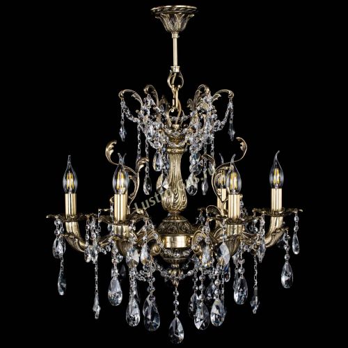 Люстра бронзовая Селена №6/2 лучик в Кирове Гусь Хрустальный