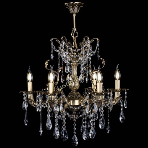 Люстра бронзовая Селена №6/2 лучик в Кирове Гусь Хрустальный