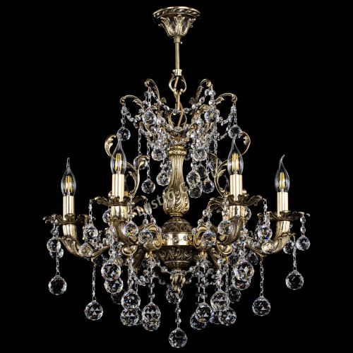 Люстра бронзовая Селена №6/2 шар в Кирове Гусь Хрустальный