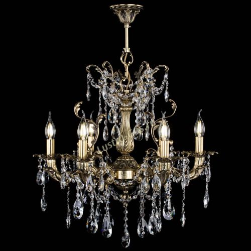 Люстра бронзовая Селена №6/2 журавлик в Кирове Гусь Хрустальный