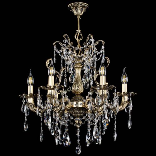 Люстра бронзовая Селена №6/2 журавлик в Кирове Гусь Хрустальный