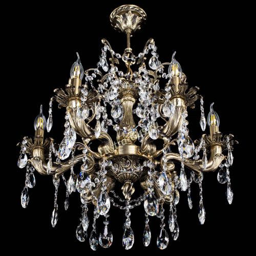 Люстра бронзовая Селена №6/2 журавлик в Кирове Гусь Хрустальный