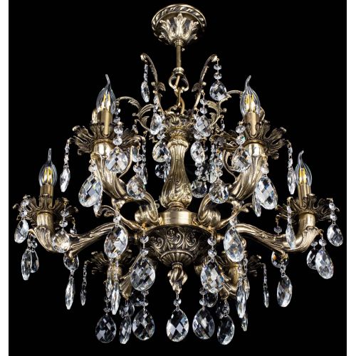 Люстра бронзовая Селена №6 баден в Кирове Гусь Хрустальный