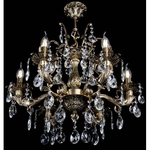 Люстра бронзовая Селена №6 баден в Кирове Гусь Хрустальный