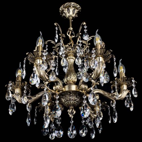 Люстра бронзовая Селена №6 лучик в Кирове Гусь Хрустальный