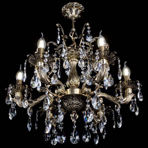 Люстра бронзовая Селена №6 лучик в Кирове Гусь Хрустальный