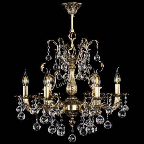 Люстра бронзовая Селена №6 шар в Кирове Гусь Хрустальный