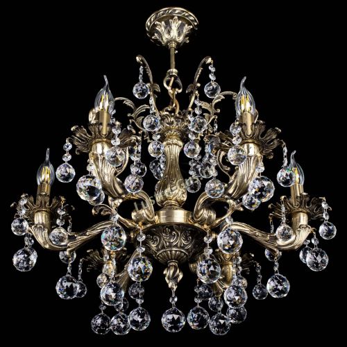 Люстра бронзовая Селена №6 шар в Кирове Гусь Хрустальный