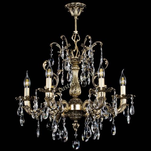 Люстра бронзовая Селена №6 журавлик в Кирове Гусь Хрустальный