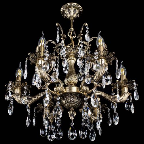 Люстра бронзовая Селена №6 журавлик в Кирове Гусь Хрустальный