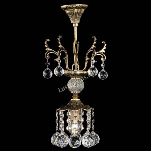 Люстра бронзовая София №1/1 шар в Кирове Гусь Хрустальный