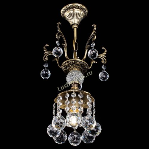 Люстра бронзовая София №1/1 шар в Кирове Гусь Хрустальный