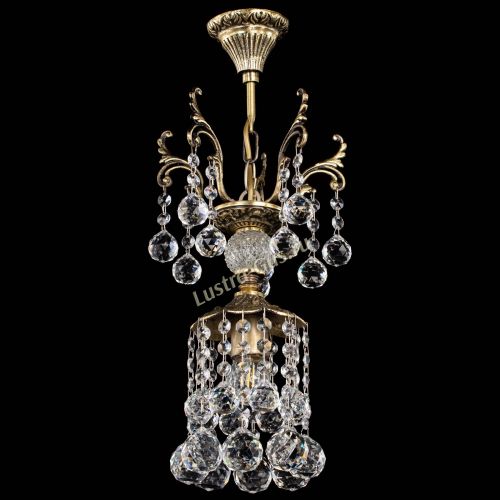 Люстра бронзовая София №1/2 шар в Кирове Гусь Хрустальный