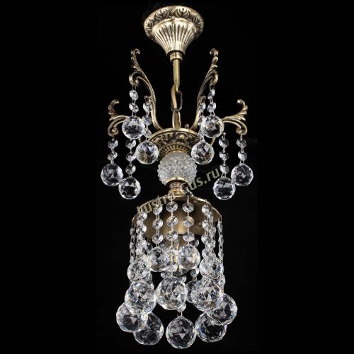 Люстра бронзовая София №1/2 шар в Кирове Гусь Хрустальный