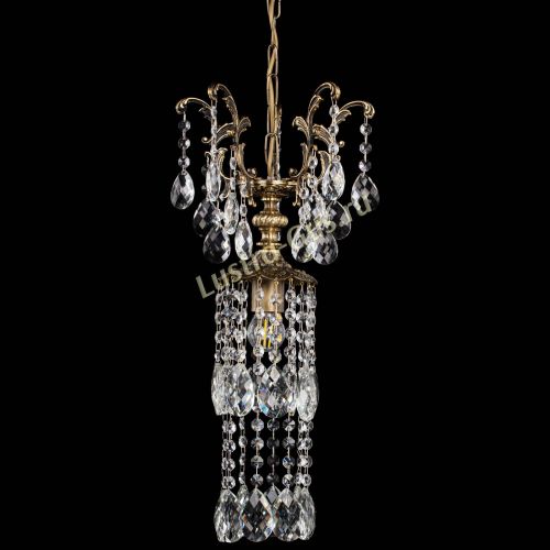 Люстра бронзовая София №3 баден в Кирове Гусь Хрустальный