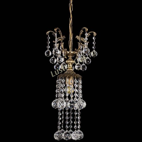 Люстра бронзовая София №3 шар в Кирове Гусь Хрустальный