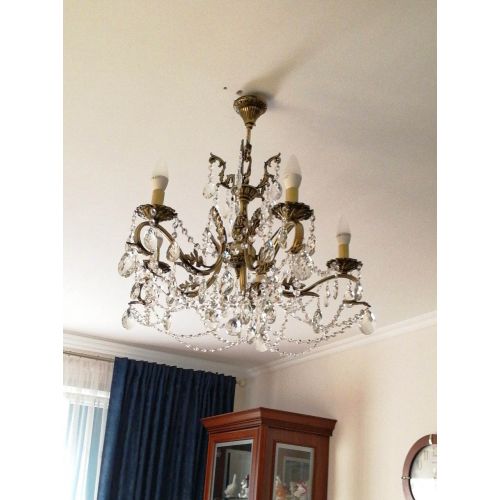 Бронзовая люстра Валери №5 баден в Кирове Гусь Хрустальный