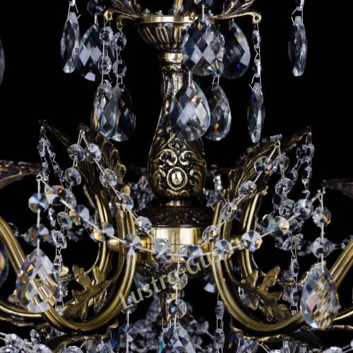 Бронзовая люстра Валери №5 баден в Кирове Гусь Хрустальный