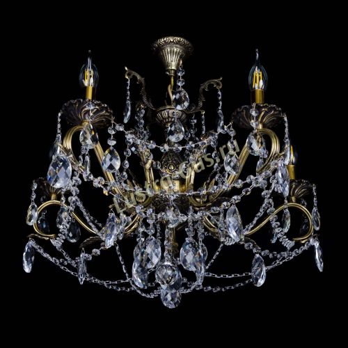 Бронзовая люстра Валери №5 баден в Кирове Гусь Хрустальный