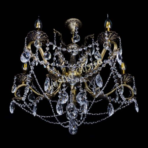 Бронзовая люстра Валери №5 баден в Кирове Гусь Хрустальный