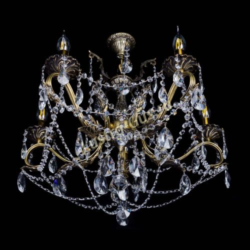 Бронзовая люстра Валери №5 лучик в Кирове Гусь Хрустальный