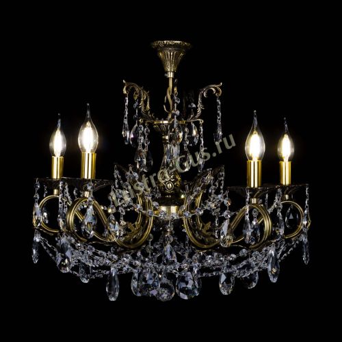 Бронзовая люстра Валери №5 журавлик в Кирове Гусь Хрустальный