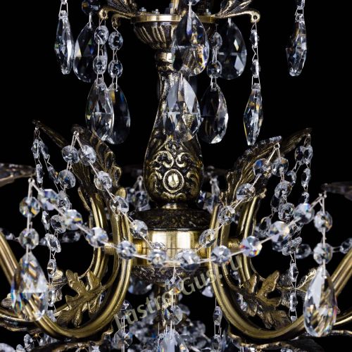 Бронзовая люстра Валери №5 журавлик в Кирове Гусь Хрустальный