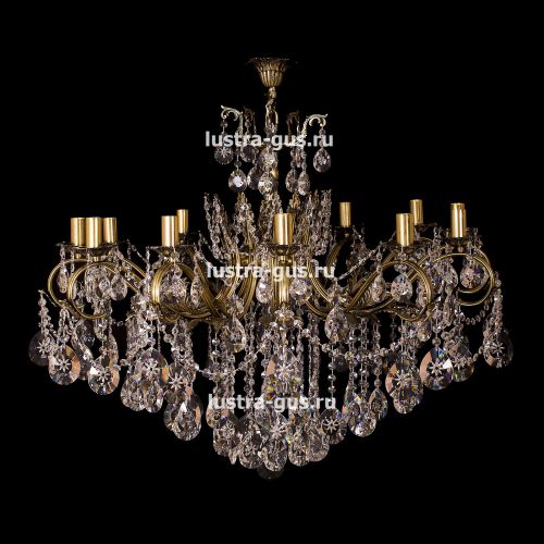 Люстра бронзовая Афина №1 в Кирове Гусь Хрустальный