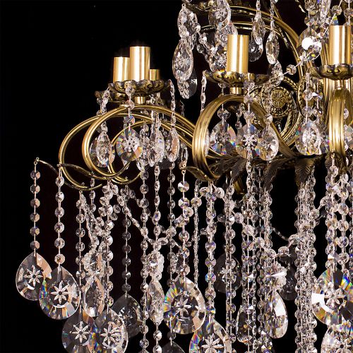 Люстра бронзовая Афина №2 в Кирове Гусь Хрустальный