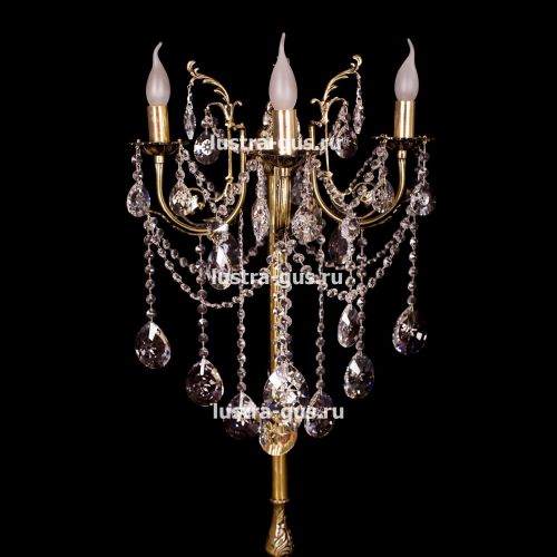 Бронзовый торшер Матильда №1 в Кирове Гусь Хрустальный