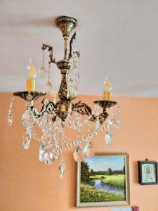 Люстра бронзовая Мелания №3 в Кирове отзыв и фото покупателя