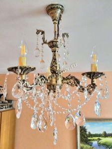 Люстра бронзовая Мелания №3 в Кирове отзыв и фото покупателя