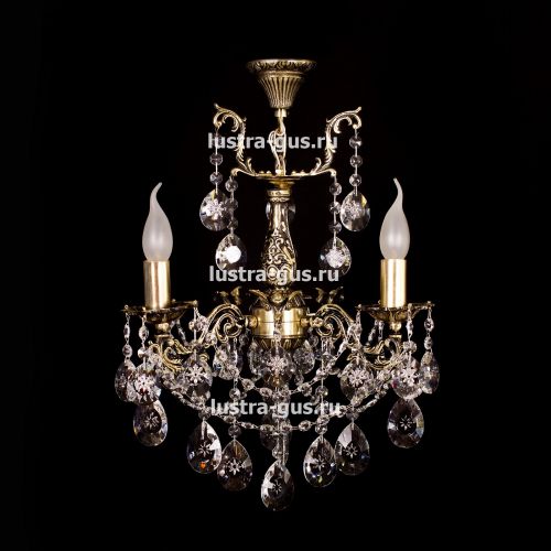 Люстра бронзовая Мелания №3 в Кирове Гусь Хрустальный