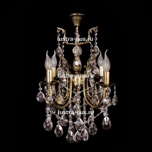 Люстра бронзовая Мелания №4 в Кирове Гусь Хрустальный