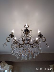 Люстра бронзовая Мелания №6/2 в Кирове отзыв и фото покупателя