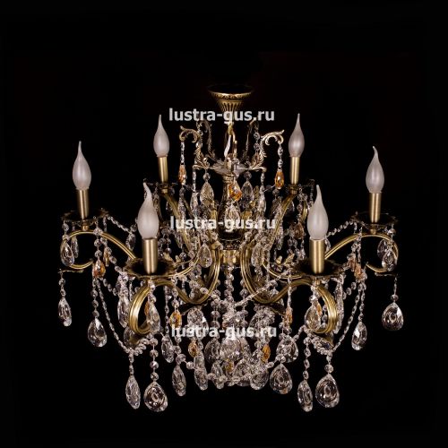 Люстра бронзовая Мелания №6/2 в Кирове Гусь Хрустальный