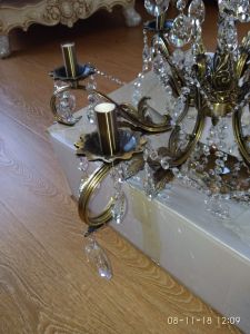 Люстра бронзовая Мелания №6/2 в Кирове отзыв и фото покупателя