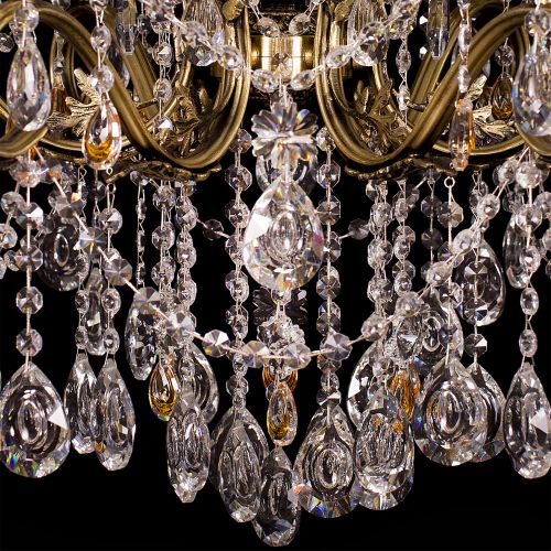 Люстра бронзовая Мелания №6/2 в Кирове Гусь Хрустальный