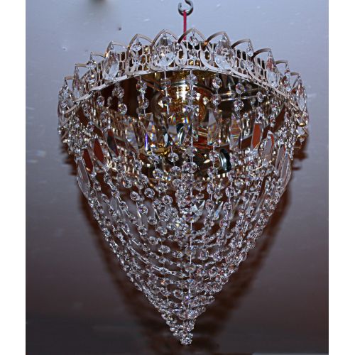 Люстра Катерина зеркальная Водоворот в Кирове Гусь Хрустальный