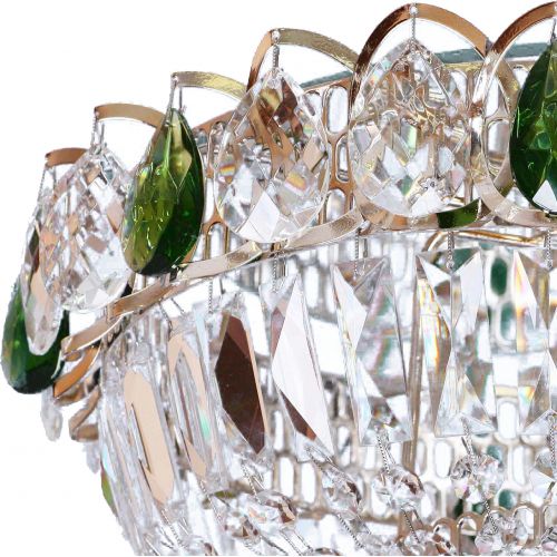 Люстра Катерина 1 лампа цветная в Кирове Гусь Хрустальный