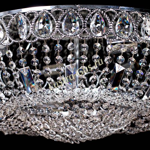 Люстра Капель №57 - 700 мм в Кирове Гусь Хрустальный