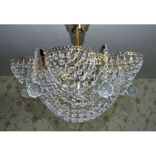 Люстра Ромашка подсолнух с подвесом в Кирове Гусь Хрустальный