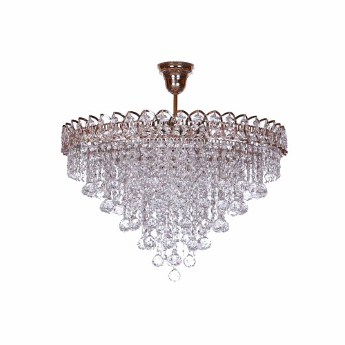 Люстра Капель Лепесток Шар  30мм с подвесом в Кирове Гусь Хрустальный